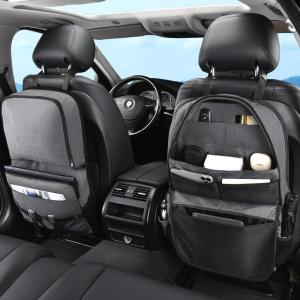 image:imageCoverado Backseat Car Organizer 2 Packs HeavyDuty Durable DualWay Use Car Back Seat Organizer Waterproof with Multi Pockets Zipper Closure Design Protect Valuables from Spills Keeps Car Tidy2 PackNew
