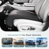 image:imageCoverado Car Seat Leg Support Cushion Leather Car Seat Extender Universal Leg Extender Cushions for Long Driving Waterproof Leg Extension Support Pad Car Seat Cushions for Most Cars UpdateGrayBlack