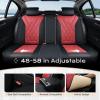 image:imageCoverado Car Seat Covers Front Covers for Cars Car Seat Cover Front Seats Automotive Seat Cover Waterproof Leather Car Seat Cushion Universal Interior Covers Seat Protectors for Most CarsRedBlack