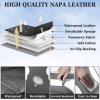 image:imageCoverado Car Seat Covers Front Covers for Cars Car Seat Cover Front Seats Automotive Seat Cover Waterproof Leather Car Seat Cushion Universal Interior Covers Seat Protectors for Most CarsBlackWhite