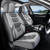 image:imageCoverado Car Seat Covers Front Covers for Cars Car Seat Cover Front Seats Automotive Seat Cover Waterproof Leather Car Seat Cushion Universal Interior Covers Seat Protectors for Most CarsLightGray
