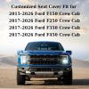 image:imageCoverado Front Seat Covers Waterproof Canvas Seat Protector for Car Seat Cushions for Kids amp Dogs Seat Covers Compatible with 20152026 Ford F150 amp 20172026 Ford F250 F350 F450Yellow 2PCSGray