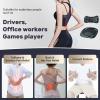 image:imageCoverado Memory Foam Car Seat Cushion and Lumbar Support Pillow for Driving Seat Ergonomic Design Soft and Breathable PU Leather High Density Memory Foam for Neck amp Lower Back Pain Relie