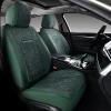 image:imageCoverado Car Seat Covers Front Covers for Cars Car Seat Cover Front Seats Automotive Seat Cover Waterproof Leather Car Seat Cushion Universal Interior Covers Seat Protectors for Most CarsGreen