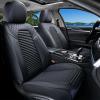image:imageCoverado Front Seat Covers Nappa Leather Car Seat Covers Black