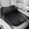 image:imageCoverado Memory Foam Car Seat Cushion and Lumbar Support Pillow for Driving Seat Ergonomic Design Soft and Breathable PU Leather High Density Memory Foam for Neck amp Lower Back Pain Relie