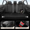 image:imageCoverado Car Seat Covers Full Set Leather Seat Covers for Cars Waterproof Car Seat Protectors Front and Back Seat Covers Car Seat Cushions Universal Fit for Most Sedans SUV Trucks Black amp BeigeBlack