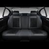 image:imageCoverado Front Seat Covers Waterproof Black Seat Covers for Cars with LeatherampVelvet Car Seat Protector Car Accessories Universal Fit for Most VehiclesBlackFullSet