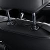 image:imageCoverado Front Seat Covers Waterproof Black Seat Covers for Cars with LeatherampVelvet Car Seat Protector Car Accessories Universal Fit for Most VehiclesBlackGrayFullSet