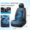 image:imageCoverado Upgraded Cooling Car Seat Cushion 8 Turbo Fans 12V24V Ventilated Cooling Seat Cover 3 Adjustable Wind Speeds Long Lasting Coolness Summer Driving Universal Fit for Car SUV Truck BlackBlack