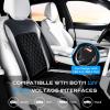 image:imageCoverado Upgraded Cooling Car Seat Cushion 8 Turbo Fans 12V24V Ventilated Cooling Seat Cover 3 Adjustable Wind Speeds Long Lasting Coolness Summer Driving Universal Fit for Car SUV Truck BlackGraya