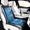 image:imageCoverado Upgraded Cooling Car Seat Cushion 8 Turbo Fans 12V24V Ventilated Cooling Seat Cover 3 Adjustable Wind Speeds Long Lasting Coolness Summer Driving Universal Fit for Car SUV Truck BlackGraya