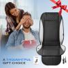 image:imageCoverado Cooling Car Seat Cover Ventilated Seat Cushion with 3Speed Adjustable Airflow Breathable Universal Seat Pad for Car SUV Truck Van GrayBlackGray