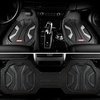 image:imageCoverado 59007 Car Floor Mats for Trucks Waterproof All Weather Automotive Floor Mats for Front amp Rear Deep Dish Car Mat with AntiSlip Backing Trim to Fit Floor Liners for Cars 3 Pcs BlackampGray