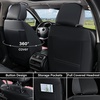 image:imageCoverado Car Seat Covers Front Seats Seat Covers for Cars Car Seat Protector 2Pack Car Seat Cushion Nappa Leather Waterproof Seat Covers Carseat Cover Universal Fit for Most Cars TrucksRedBlackPink