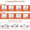 image:imageCoverado Car Seat Covers Front Seats Seat Covers for Cars Car Seat Protector 2Pack Car Seat Cushion Nappa Leather Waterproof Seat Covers Carseat Cover Universal Fit for Most Cars TrucksRedbeige