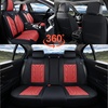 image:imageCoverado Car Seat Covers Front Seats Seat Covers for Cars Car Seat Protector 2Pack Car Seat Cushion Nappa Leather Waterproof Seat Covers Carseat Cover Universal Fit for Most Cars TrucksRedBurgundy