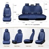 image:imageCoverado Car Seat Covers Front Seats Seat Covers for Cars Car Seat Protector 2Pack Car Seat Cushion Nappa Leather Waterproof Seat Covers Carseat Cover Universal Fit for Most Cars TrucksRedBlue