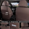 image:imageCoverado Car Seat Covers Front Seats Seat Covers for Cars Car Seat Protector 2Pack Car Seat Cushion Nappa Leather Waterproof Seat Covers Carseat Cover Universal Fit for Most Cars TrucksRedCoffee