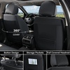 image:imageCoverado Car Seat Covers Front Seats Seat Covers for Cars Car Seat Protector 2Pack Car Seat Cushion Nappa Leather Waterproof Seat Covers Carseat Cover Universal Fit for Most Cars TrucksRedBlackBeige