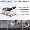 image:imageCoverado Car Seat Covers Front Seats Seat Covers for Cars Car Seat Protector 2Pack Car Seat Cushion Nappa Leather Waterproof Seat Covers Carseat Cover Universal Fit for Most Cars TrucksRedgray