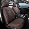 image:imageCoverado Car Seat Covers Front Seats Seat Covers for Cars Car Seat Protector 2Pack Car Seat Cushion Nappa Leather Waterproof Seat Covers Carseat Cover Universal Fit for Most Cars TrucksRedCoffee