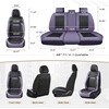 image:imageCoverado Car Seat Covers Front Seats Seat Covers for Cars Car Seat Protector 2Pack Car Seat Cushion Nappa Leather Waterproof Seat Covers Carseat Cover Universal Fit for Most Cars TrucksRedPurpleBlack