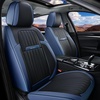 image:imageCoverado Car Seat Covers Front Seats Seat Covers for Cars Car Seat Protector 2Pack Car Seat Cushion Nappa Leather Waterproof Seat Covers Carseat Cover Universal Fit for Most Cars TrucksRedBlueBlack
