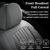 image:imageCoverado Car Seat Covers Front Seats Seat Covers for Cars Car Seat Protector 2Pack Car Seat Cushion Nappa Leather Waterproof Seat Covers Carseat Cover Universal Fit for Most Cars TrucksRedgray