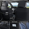 image:imageCoverado Car Seat Covers Front Seats Seat Covers for Cars Car Seat Protector 2Pack Car Seat Cushion Nappa Leather Waterproof Seat Covers Carseat Cover Universal Fit for Most Cars TrucksRedBlackBlue