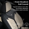 image:imageCoverado Car Seat Covers Front Seats Seat Covers for Cars Car Seat Protector 2Pack Car Seat Cushion Nappa Leather Waterproof Seat Covers Carseat Cover Universal Fit for Most Cars TrucksRedBlackBeige