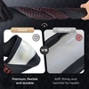 image:imageCoverado Nappa Leather Steering Wheel Cover Universal 1415 Inch AntiSlip Breathable Steering Wheel Protector Luxury Auto Decor for Men Women Black BrownBRedline