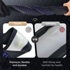 image:imageCoverado Nappa Leather Steering Wheel Cover Universal 1415 Inch AntiSlip Breathable Steering Wheel Protector Luxury Auto Decor for Men Women Black BrownBBlueline