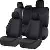 image:imageCoverado Seat Covers Custom Fit for Tacoma Double CabCrew Cab SRSR5TRD SportTRD OffRoadLimited Seat Cushion Protectors 20052015 Oxford Frontpair BlackCanvasBlack