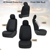 image:imageCoverado Seat Covers Custom Fit for Tacoma Double CabCrew Cab SRSR5TRD SportTRD OffRoadLimited Seat Cushion Protectors 20052015 Oxford Frontpair BlackCanvasBlack