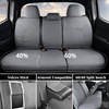 image:imageCoverado Seat Covers Custom Fit for Tacoma Double CabCrew Cab SRSR5TRD SportTRD OffRoadLimited Seat Cushion Protectors 20052015 Oxford Frontpair BlackCanvasGray