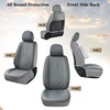 image:imageCoverado Seat Covers Custom Fit for Tacoma Double CabCrew Cab SRSR5TRD SportTRD OffRoadLimited Seat Cushion Protectors 20052015 Oxford Frontpair BlackOxfordGray