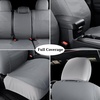 image:imageCoverado Seat Covers Custom Fit for Tacoma Double CabCrew Cab SRSR5TRD SportTRD OffRoadLimited Seat Cushion Protectors 20052015 Oxford Frontpair BlackCanvasGray