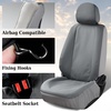 image:imageCoverado Seat Covers Custom Fit for Tacoma Double CabCrew Cab SRSR5TRD SportTRD OffRoadLimited Seat Cushion Protectors 20052015 Oxford Frontpair BlackOxfordGray