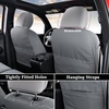 image:imageCoverado Seat Covers Custom Fit for Tacoma Double CabCrew Cab SRSR5TRD SportTRD OffRoadLimited Seat Cushion Protectors 20052015 Oxford Frontpair BlackCanvasGray