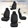 image:imageCoverado Seat Covers Custom Fit for Tacoma Double CabCrew Cab SRSR5TRD SportTRD OffRoadLimited Seat Cushion Protectors 20052015 Oxford Frontpair BlackOxfordBlack