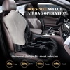 image:imageCoverado Sheepskin Car Seat Cover Fluffy Fuzzy Long Plush Seat Covers Soft Seat Protector for Car Driver Seat Luxury Car Seat Cushion NonSlip Front Seat Covers Universal Fits Most Cars 1PcsBlack