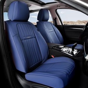 image:imageCoverado Car Seat Covers Front Seats Seat Covers for Cars Car Seat Protector 2Pack Car Seat Cushion Nappa Leather Waterproof Seat Covers Carseat Cover Universal Fit for Most Cars TrucksRedBlue