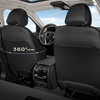 image:imageCoverado Car Seat Covers Full Set Luxury Leather Car Seat Protector Automotive Front and Rear Mesh Seat Covers Full Set 5 Seats Black Gray Seat Cushion for SUV Sedan TruckGreyBlack