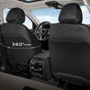 image:imageCoverado Car Seat Covers Full Set Luxury Leather Car Seat Protector Automotive Front and Rear Mesh Seat Covers Full Set 5 Seats Black Gray Seat Cushion for SUV Sedan TruckBeigeBlack