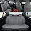 image:imageCoverado Car Seat Covers Leather Seat Covers Full Set Blue Seat Covers Car Seat Cushion Driver Car Seat Covers Waterproof Car Seat Protector Fit for Most CarsGray