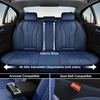 image:imageCoverado Car Seat Covers Leather Seat Covers Full Set Blue Seat Covers Car Seat Cushion Driver Car Seat Covers Waterproof Car Seat Protector Fit for Most CarsBlue