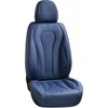 image:imageCoverado Car Seat Covers Leather Seat Covers Full Set Blue Seat Covers Car Seat Cushion Driver Car Seat Covers Waterproof Car Seat Protector Fit for Most CarsBlue