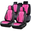 image:imageCoverado Car Seat Covers Leather Seat Covers Full Set Blue Seat Covers Car Seat Cushion Driver Car Seat Covers Waterproof Car Seat Protector Fit for Most CarsRoseBlack