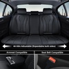 image:imageCoverado Car Seat Covers Leather Seat Covers Full Set Blue Seat Covers Car Seat Cushion Driver Car Seat Covers Waterproof Car Seat Protector Fit for Most CarsBlack